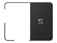 Microsoft - Støtfanger for cell phone / stylus - polykarbonat - obsidian - for Surface Duo 2; Surface Slim Pen 2 I8P-00010