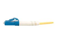 C2G LC-LC 9/125 OS1 Duplex Singlemode PVC Fiber Optic Cable (LSZH) - Koblingskabel - LC-enkeltmodus (hann) til LC-enkeltmodus (hann) - 10 m - fiberoptisk - dupleks - 9 / 125 micron - OS1 - halogenfri - gul 85609