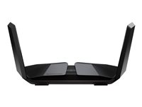 NETGEAR Nighthawk RAX200 - Trådløs ruter 5-port svitsj - 1GbE, 2.5GbE - Wi-Fi 6 - Trippelbånd RAX200-100EUS