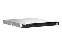 QNAP TS-464U - NAS-server - 4 brønner - 16 TB - kan monteres i rack - SATA 6Gb/s - HDD 4 TB x 4 - RAID 0, 1, 5, 6, 10, JBOD - RAM 8 GB - 2.5 Gigabit Ethernet - iSCSI støtte - 1U TS-464U-8G+4XHDWG440UZSVA