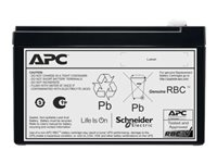 APC Replacement Battery Cartridge #177 - UPS-batteri - blysyre - 9000 mAh - svart APCRBC177