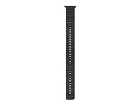 Apple - Klokkerem forlengelse for smart armbåndsur - 49 mm, naturlig titanfinish - 130 - 250 mm - svart MXTM3ZM/A