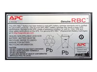 APC Replacement Battery Cartridge #110 - UPS-batteri - 1 x batteri - blysyre - svart - for P/N: BE650G2-CP, BE650G2-FR, BE650G2-GR, BE650G2-IT, BE650G2-SP, BE650G2-UK, BR650MI APCRBC110