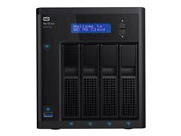 WD My Cloud EX4100 WDBWZE0080KBK - NAS-server - 4 brønner - 8 TB - HDD 4 TB x 2 - RAID 0, 1, 5, 10, JBOD, 5 hot spare - RAM 2 GB - Gigabit Ethernet - iSCSI støtte WDBWZE0080KBK-EESN