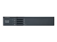 Cisco 867VAE - - ruter - - DSL-modem 4-portssvitsj - 1GbE - WAN-porter: 2 - rackmonterbar C867VAE-K9