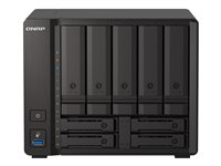 QNAP TS-H973AX-32G - NAS-server - 9 brønner - SATA 6Gb/s - RAID 0, 1, 5, 6, 10, 50, JBOD, 60, RAID TP - RAM 32 GB - 2.5 Gigabit Ethernet / 10 Gigabit Ethernet - iSCSI støtte TS-H973AX-32G