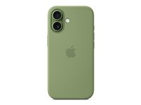 Apple - Baksidedeksel for mobiltelefon - MagSafe-samsvar - silikon - light moss - for iPhone 17 MGEX4ZM/A