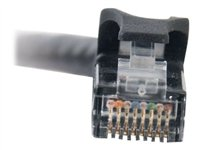 C2G Cat6 Booted Unshielded (UTP) Crossover Patch Cable - Krysskabel - RJ-45 (hann) til RJ-45 (hann) - 7 m - UTP - CAT 6 - formstøpt, uten hindringer, flertrådet - svart 83545