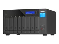 QNAP TVS-H874 - NAS-server - 8 brønner - SATA 6Gb/s - RAID JBOD, 0, 1, 5, 6, 10, 50, 60, RAID TP - RAM 32 GB - Gigabit Ethernet / 2.5 Gigabit Ethernet - iSCSI støtte TVS-H874-I5-32G
