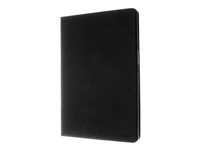 Insmat - Lommebok for nettbrett - papir, kartong, lær, termoplast-polyuretan (TPU) - svart - for Samsung Galaxy Tab S8, Tab S9 652-1290