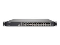 SonicWall NSa 5650 - Advanced Edition - sikkerhetsapparat - 10GbE, 2.5GbE - 1U - SonicWALL Secure Upgrade Plus Program (2-årsalternativ) - rackmonterbar 01-SSC-4345