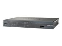 Cisco 888 G.SHDSL Router with CUBE - Ruter - DSL-modem - 4-portssvitsj - WAN-porter: 2 - Wi-Fi C888-K9