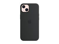 Apple - Baksidedeksel for mobiltelefon - MagSafe-samsvar - silikon - midnatt - for iPhone 13 MC4A4ZM/A