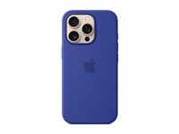 Apple - Baksidedeksel for mobiltelefon - MagSafe-samsvar - silikon - ultramarin - for iPhone 16 Pro MYYP3ZM/A