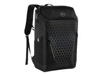 Dell Gaming Backpack 17 - Notebookryggsekk - 17" - svart med regnbue-reflektiv frontpanel - for Latitude 7220; Vostro 15 3510, 34XX, 35XX; XPS 13 9310, 15 9510, 17 9710 DELL-GMBP1720M