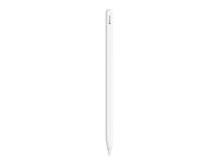 Apple Pencil 2nd Generation - Stylus for nettbrett - for 10.9-inch iPad Air (4th gen, 5th gen); 11-inch iPad Pro (1st gen, 2nd gen, 3rd gen, 4th gen); 12.9-inch iPad Pro (3rd gen, 4th gen, 5th gen, 6th gen) MU8F2ZM/A