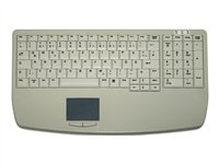 Active Key IndustrialKey AK-7410 - Tastatur - USB - US International - hvit AK-7410-GU-W/US
