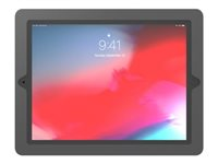 Compulocks iPad 10.2" Axis Enclosure - Innhegning - lav profil - for nettbrett - hvit - veggmonterbar, overflatemonterbar - for Apple 10.2-inch iPad (7. generasjon, 8. generasjon, 9. generasjon) 102AXSW