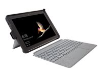 Kensington BlackBelt Rugged Case for Surface Go - Beskyttelsesboks for nettbrett - robust - silikon, polykarbonat, termoplast-polyuretan (TPU) - svart - for Microsoft Surface Go, Go 2 K97454EU