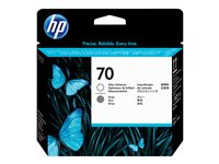 HP 70 - Grå, glansforsterker - skriverhode - for DesignJet HD Pro MFP, T120, Z2100, Z3100, Z3100ps, Z3200, Z3200ps, Z5200, Z5400 C9410A