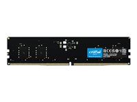 Crucial - DDR5 - modul - 8 GB - DIMM 288-pin - 5600 MHz / PC5-44800 - CL46 - 1.1 V - ikke-bufret - on-die ECC - svart CT8G56C46U5T