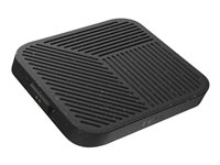 ZENS Modular Single Wireless Charger Main Station - Trådløs ladematte + AC-strømadapter - 15 watt - Apple Fast Charge, FC ZEMSC1P/00