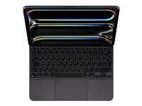 Apple Magic Keyboard - Tastatur og folioveske - med styrepute - bakbelysning - Apple Smart connector - QWERTY - Dansk - svart - for Apple 13-inch iPad Pro M4 Wi-Fi, M4 Wi-Fi + Cellular MWR53DK/A