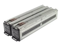 APC Replacement Battery Cartridge #44 - UPS-batteri - 2 x batteri - blysyre - 960 Wh - svart - for Smart-UPS RT 10000VA, 3000, 5000, 7500 RBC44EB