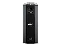 APC Back-UPS Pro 1500 - UPS - AC 230 V - 865 watt - 1500 VA - RS-232, USB - utgangskontakter: 10 - svart BR1500GI