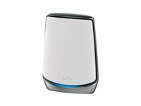 NETGEAR Orbi RBK853 - Wi-Fi-system - (ruter, 2 utvidere) - maske 1GbE, 2.5GbE - Wi-Fi 5, Wi-Fi 6 - Tri-Band RBK853-100EUS