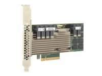 Broadcom MegaRAID SAS 9361-24i - Diskkontroller - 24 Kanal - SATA / SAS 12Gb/s - lav profil - RAID RAID 0, 1, 5, 6, 10, 50, 60 - PCIe 3.0 x8 05-50022-00