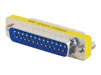 C2G Mini Gender Changer - Seriell- / parallell-hann-hunnveksler - DB-25 (hann) til DB-25 (hann) 81518