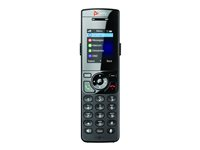 Poly VVX D230 - Trådløst ekstra håndsett med anrops-ID/samtale venter - DECT - treveis anropskapasitet - SIP, SDP - 8-linjersdrift - 8 linjer - svart 89B48AA#ABB