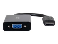 C2G HDMI Mini to VGA Adapter Converter Dongle - Videokonverter - HDMI - VGA - svart 80503
