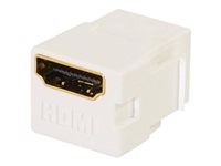 C2G Snap-In HDMI Keystone Insert Module - Modulinnlegg - HDMI - hvit 81302