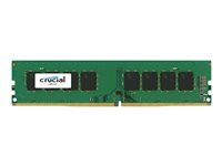Crucial - DDR4 - modul - 4 GB - DIMM 288-pin - 2400 MHz / PC4-19200 - CL17 - 1.2 V - ikke-bufret - ikke-ECC CT4G4DFS824A