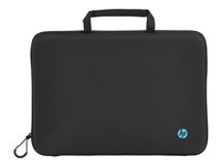 HP Mobility - Notebookbæreveske - 14" - svart, blå aksent (en pakke 10) - for Elite c640 G3; Elite x2; Fortis 14 G10; ProBook Fortis 14 G9 4U9G9A6