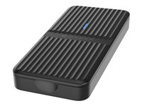 HyperDrive Next - Drevkabinett - M.2 - M.2 NVMe Card / PCIe 4.0 x4 (NVMe) - USB4 - svart HD2500GL