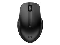 HP 435 - Mus - ergonomisk - 5 knapper - trådløs - 2.4 GHz, Bluetooth - Bluetooth USB-adapter - jakksvart - for Fortis 11 G9; Pro Mobile Thin Client mt440 G3; ZBook Firefly 14 G9; ZBook Fury 16 G9 3B4Q5AA#AC3