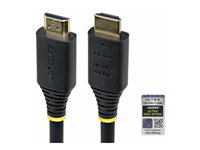 StarTech.com - Ultra High Speed - HDMI-kabel - HDMI hann til HDMI hann - 4 m - skjermet - svart - passiv, 4K 120 Hz støtte, 8 K 60 Hz (7680 x 4320) støtte HDMI21-CBL-8K60-4M