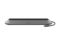Belkin CONNECT Universal USB-C 11-in-1 Pro Dock - dokkingstasjon - USB-C - 2 x HDMI, VGA - 2.5GbE INC014BTSGY