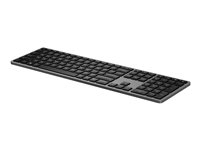 HP Dual Mode 975 - Tastatur - bakbelysning - trådløs - Bluetooth - Pan Nordic - for ProBook 445 G9, 455 G9; ZBook Power G9, Studio G9; ZBook Firefly 14 G9; ZBook Fury 16 G9 3Z726AA#UUW