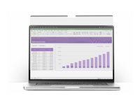 StarTech.com 15.6-inch 16:10 Touch Privacy Screen, Anti-Glare Blue Light Filter, Laptop Monitor Screen Protector, +/- 30 Deg. View Angle, Flip-Up - Notebookpersonvernsfilter (horisontal) - 2-veis - lim, hengselfliker, vippehengsler - 15.6" - svart 156T6-PRIVACY-SCREEN