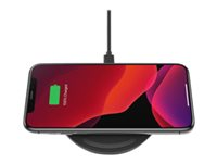 Belkin BoostCharge - Trådløs ladepute + AC-strømadapter - 10 watt - svart WIA001VFBK