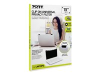 PORT Connect CLIP ON UNIVERSAL - Notebookpersonvernsfilter - 13" 900323