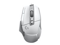 Logitech G G502 X - Mus - optisk - kablet - USB - hvit 910-006146