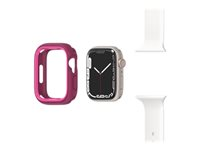 OtterBox EXO EDGE - Støtfanger for smartarmåndsur - polykarbonat, TPE - renessanserosa - for Apple Watch (45 mm) 77-87554