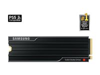 Samsung 9100 PRO MZ-VAP2T0 - SSD - kryptert - 2 TB - intern - M.2 2280 - PCI Express 5.0 x4 (NVMe) - 256-bit AES - TCG Opal Encryption 2.0 - integrert kjøle - svart MZ-VAP2T0CW