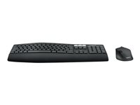 Logitech MK850 Performance - Tastatur- og mussett - trådløs - Bluetooth, 2.4 GHz - Spansk 920-008228