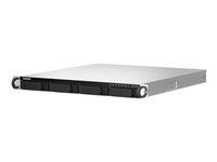 QNAP TS-464U-RP - NAS-server - 4 brønner - kan monteres i rack - SATA 6Gb/s - RAID 0, 1, 5, 6, JBOD, 10 - RAM 8 GB - 2.5 Gigabit Ethernet - iSCSI støtte - 1U TS-464U-RP-8G